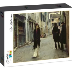 Grafika Kids John Singer Sargent - John Singer Sargent : Rue à Venise, 1882*Enfant Art|Dès 6 Ans : 50 À 100 Pièces