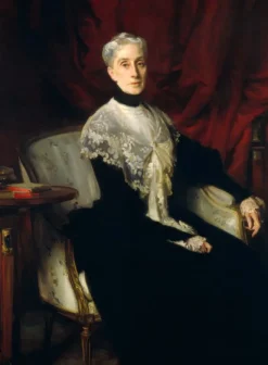 Grafika John Singer Sargent - John Singer Sargent : Ellen Peabody Endicott (Mrs. William Crowninshield Endicott), 1901* De 2 000 Pièces|De 2 000 Pièces