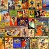 Grafika Johnson Lewis - Affiches Anciennes sur les Bicyclettes* Rétros Et Nostalgie|Collages