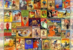 Grafika Johnson Lewis - Affiches Anciennes sur les Bicyclettes* Rétros Et Nostalgie|Collages
