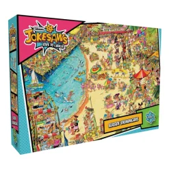 Gibsons Jokesaws: Les Manigances au Bord de la Mer*Femme Hommes Et Femmes|Plages Et Îles De Rêve