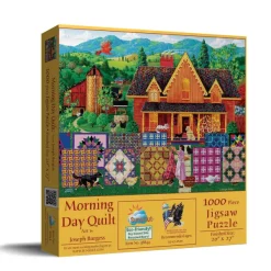 SunsOut Joseph Burgess - Morning Day Quilt* Rétros Et Nostalgie|Cottages Et Châlets
