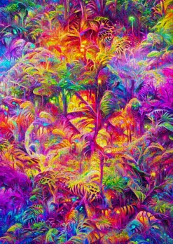 Enjoy Puzzle Jungle Tapestry* Forêts, Fleurs Et Jardins|De 1 000 Pièces