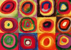 Bluebird Puzzle Kandinsky Vassily - Kandinsky - Colour Study, 1913* Art|De 1 000 Pièces