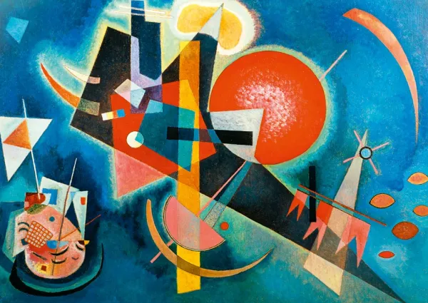 Bluebird Puzzle Kandinsky Vassily - Kandinsky - In Blue, 1925* Art|De 1 000 Pièces