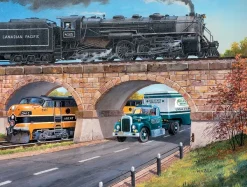 SunsOut Ken Zylla - D'un océan à l'autre* Voitures, Motos Et Camions|Trains