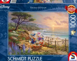Schmidt Spiele Kinkade Thomas - Thomas Kinkade - Donald & Daisy*Enfant Puzzles Pour Enfants|De 1 000 Pièces