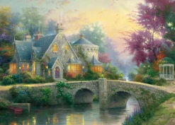 Schmidt Spiele Kinkade Thomas - Thomas Kinkade : Crépuscule* De 3 000 Pièces|De 3 000 Pièces