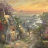 Schmidt Spiele Kinkade Thomas - Thomas Kinkade - Le Cottage et le Phare* De 3 000 Pièces|De 3 000 Pièces