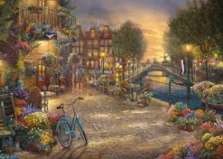 Schmidt Spiele Kinkade Thomas - Thomas Kinkade - Amsterdam* Autres Pays D'Europe|Villes Et Villages