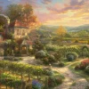 Schmidt Spiele Kinkade Thomas - Thomas Kinkade - Dans le Vignoble* De 2 000 Pièces|De 2 000 Pièces