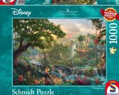Schmidt Spiele Kinkade Thomas - Thomas Kinkade - Le Livre de la Jungle*Enfant Puzzles Pour Enfants|De 1 000 Pièces