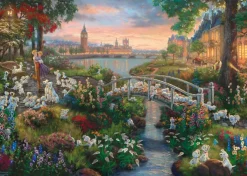 Schmidt Spiele Kinkade Thomas - Thomas Kinkade, Disney, les 101 Dalmatiens*Enfant Puzzles Pour Enfants|Chiens