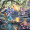 Schmidt Spiele Kinkade Thomas - La Princesse et la Grenouille*Enfant Puzzles Pour Enfants|De 1 000 Pièces