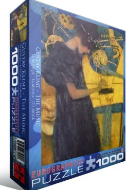 Eurographics Klimt Gustav - Gustav Klimt : La musique* Art|De 1 000 Pièces