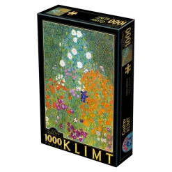 DToys Klimt Gustav - Gustav Klimt : Jardin Fleuri* Art|De 1 000 Pièces
