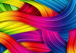 Enjoy Puzzle Knitting Rainbows* Déco Et Objets|Art