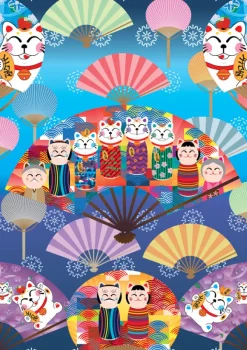 Yazz Kokeshi World*Enfant Puzzles Pour Enfants|Déco Et Objets