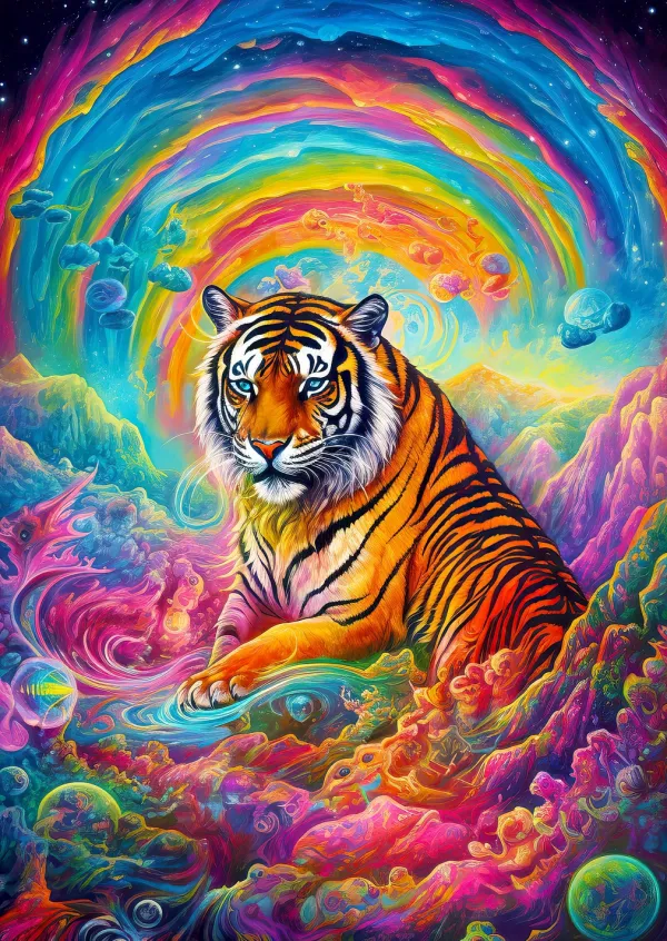 Enjoy Puzzle Là où Règnent les Tigres* Tigres|Animaux Sauvages