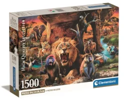 Clementoni La Communauté Tribale* De 1 500 Pièces|De 1 500 Pièces