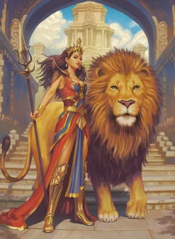 Nathan La Dompteuse de Lions (Collection Fantastique)* Animaux Sauvages|De 500 À 999 Pièces