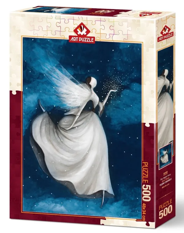 Art Puzzle La Fée de la Nuit*Femme Anges|De 500 À 999 Pièces