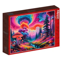 Alipson Puzzle La Forêt aux Champignons* Forêts, Fleurs Et Jardins|De 1 000 Pièces