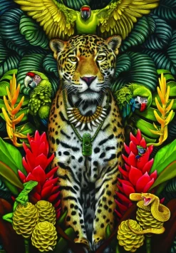 Art & Fable Puzzle Company La Légende du Jaguar Chaman* Animaux Sauvages|Art