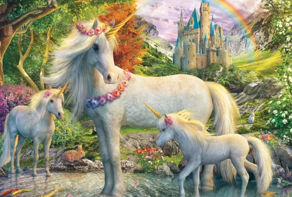 Schmidt Spiele La Licorne et ses Poulains*Enfant Licornes|Châteaux Et Palaces
