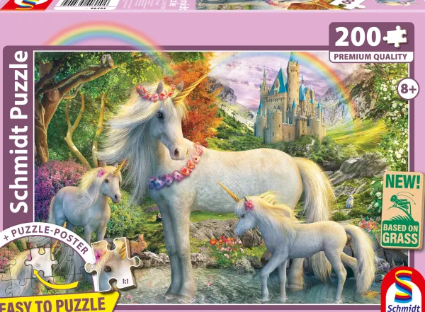 Schmidt Spiele La Licorne et ses Poulains*Enfant Licornes|Châteaux Et Palaces