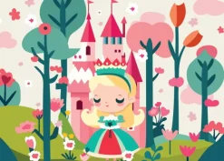 Bluebird Puzzle La Princesse et son Château*Femme/Enfant Puzzles Pour Enfants|Bébés Et Enfants