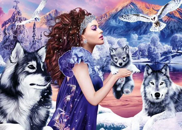 Bluebird Puzzle La Reine Loup*Femme Loups|Hommes Et Femmes