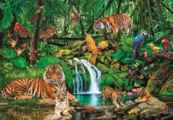 Clementoni La Retraite dans la Jungle* Animaux De La Forêt|Forêts, Fleurs Et Jardins