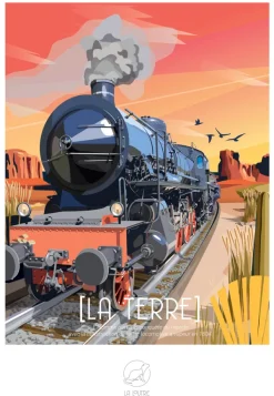 La Loutre LA TERRE* Trains|De 1 000 Pièces