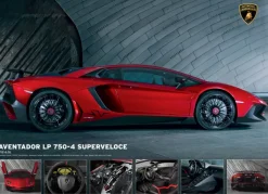 Eurographics Lamborghini Aventador 750-4 SV* Voitures, Motos Et Camions|De 1 000 Pièces