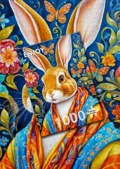 Enjoy Puzzle Lapin Cool* Autres Animaux|Animaux De La Ferme