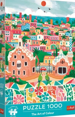 Trefl L'Art De La Couleur : Barcelone, Espagne* Villes Et Villages|De 1 000 Pièces