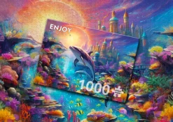 Enjoy Puzzle L'Atlantide*Enfant Dauphins|Animaux Marins