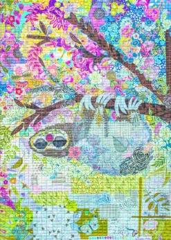 Heye Laura Heine - Paresseux Cousu* Autres Animaux|Art