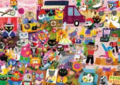 Magnolia Lauren Lowen - Cat Crowd* Chats|Déco Et Objets