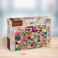 Magnolia Lauren Lowen - Cat Crowd* Chats|Déco Et Objets