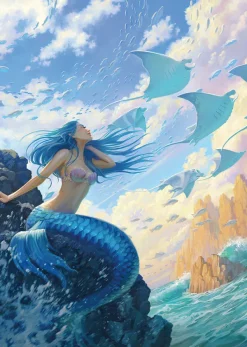 Nathan Le Ballet de la Sirène (Collection Fantastique)*Enfant Puzzles Pour Enfants|De 1 000 Pièces