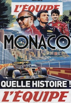 L Équipe Le Grand Prix de F1 de Monaco* De 1 000 Pièces|De 1 000 Pièces