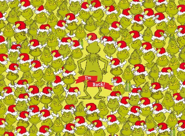 Ravensburger Le Grinch (Challenge puzzle)*Femme Noël|Affiches De Cinéma, Publicité