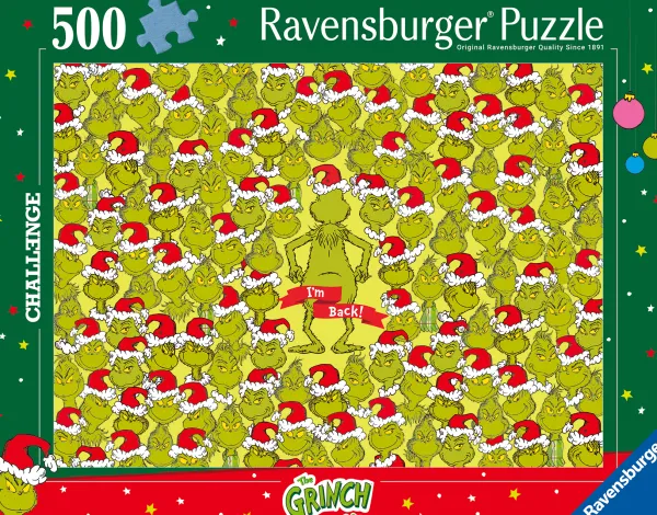 Ravensburger Le Grinch (Challenge puzzle)*Femme Noël|Affiches De Cinéma, Publicité