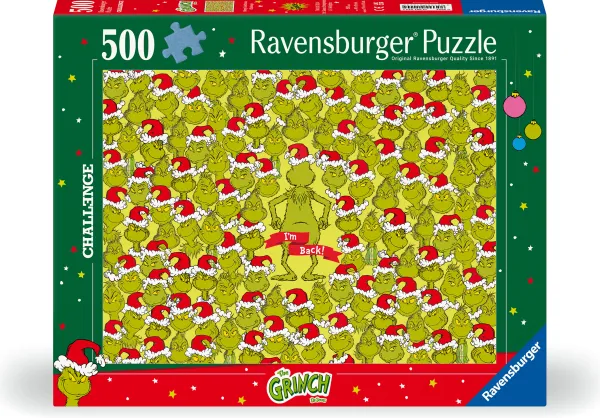 Ravensburger Le Grinch (Challenge puzzle)*Femme Noël|Affiches De Cinéma, Publicité