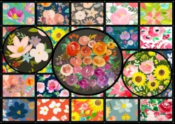 Enjoy Puzzle Le Jardin de Fleurs de Lacy* Forêts, Fleurs Et Jardins|De 1 000 Pièces