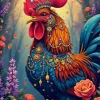 Alipson Puzzle Le Jardin Secret du Coq* Animaux De La Ferme|Forêts, Fleurs Et Jardins