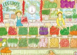 Magnolia Le Marchand de Légumes Simon*Enfant Puzzles Pour Enfants|Déco Culinaire