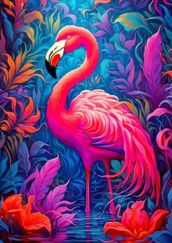 Enjoy Puzzle Le Miracle du Flamant Rose* Oiseaux|Autres Animaux